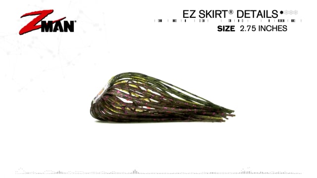 Z-Man EZ Skirt Replacement Skirts 3 pack