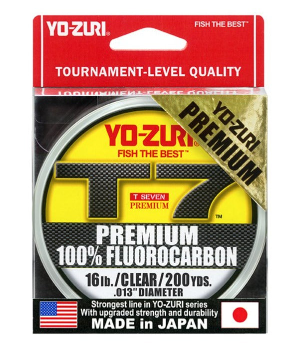 Yo-Zuri T7 Premium Fluorocarbon 200 Yards