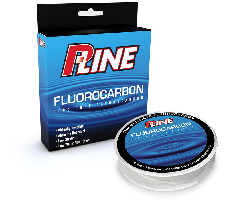 P-Line 100% Pure Fluorocarbon Fishing Line 250 Yards