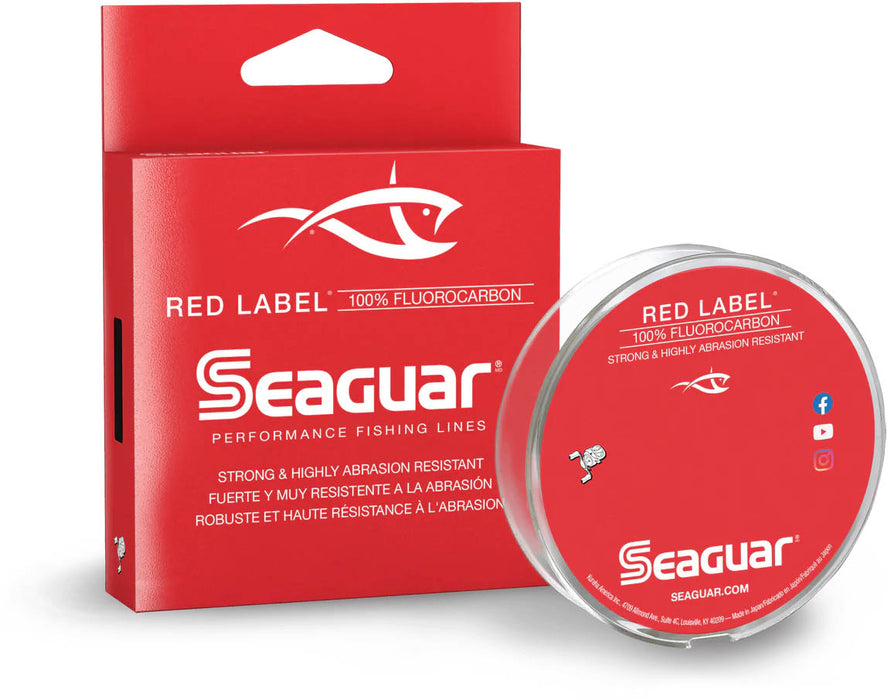 Seaguar Red Label Fluorocarbon Fishing Line 175-250 Yards