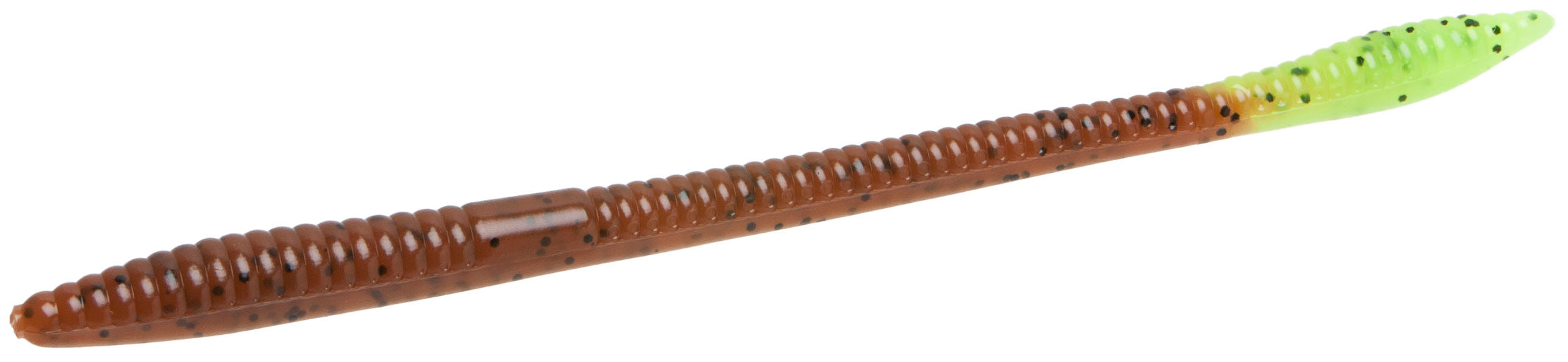 Zoom Trick Worm - Pumpkin Chartreuse - 6.5 inch - 20 pack
