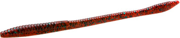 Zoom Trick Worm - Red Bug - 6.5 inch - 20 pack