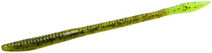 Zoom Trick Worm - Watermelon Chartreuse - 6.5 inch - 20 pack