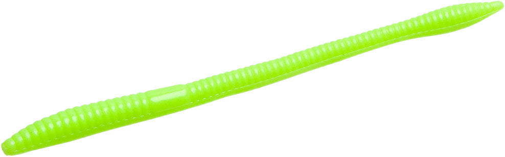 Zoom Trick Worm - Limetreuse - 6.5 inch - 20 pack