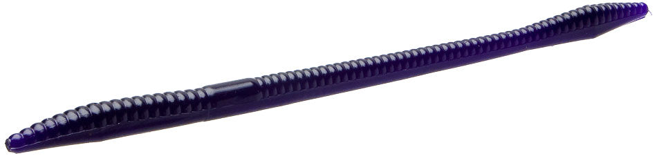 Zoom Trick Worm - Black Grape - 6.5 inch - 20 pack