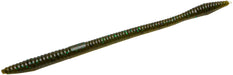 Zoom Trick Worm - Green Pumpkin Green - 6.5 inch - 20 pack
