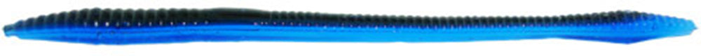 Zoom Trick Worm - Black Blue Bruizer - 6.5 inch - 20 pack