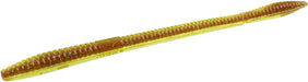Zoom Trick Worm - Yellow Pumpkin Core - 6.5 inch - 20 pack
