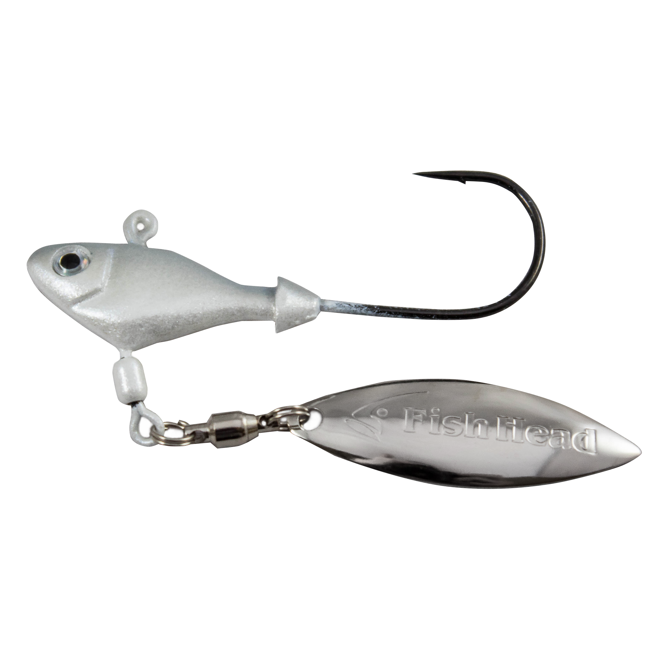 fish head spin lures Smokin Shad / 1/8 oz the Fish Head Stand Up Underspin is covered with a realistic Fish Head Spin Arkansas Shiner