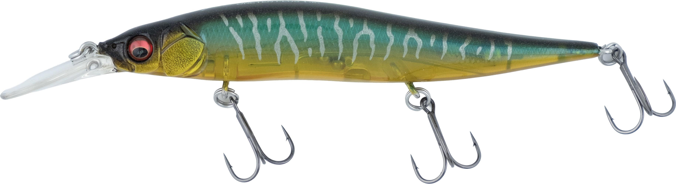 Megabass Ito Vision 110 + 1 Jr. Jerkbait - Respect Series - Gin Tonic Tiger
