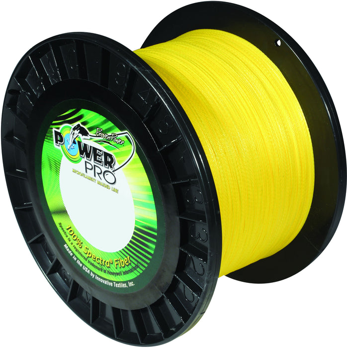 Power Pro Spectra Braided Fishing Line 50lb / Hi-Vis Yellow