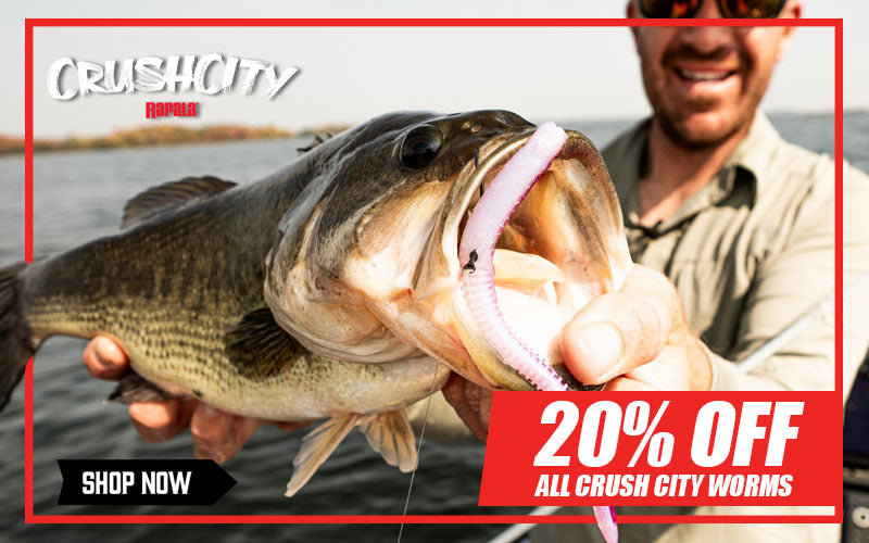 20% OFF ALL CRUSH CITY WORMS!