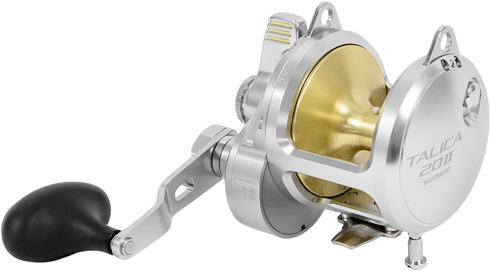 Shimano Talica A 2-Speed Lever Drag Conventional Reels - 2nd Generation Models