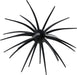 Black Solid - #109, .66 inch - 1 pack