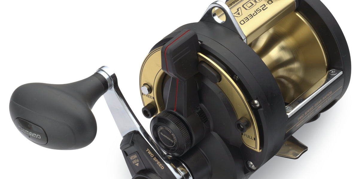 shimano 50 tld reel II 2-Speed Lever Drag Conventional Reels Color:Prym1 Camo Sea Breeze Shape_Rectangle spool it and the Seattle Salmon Fishing Charters