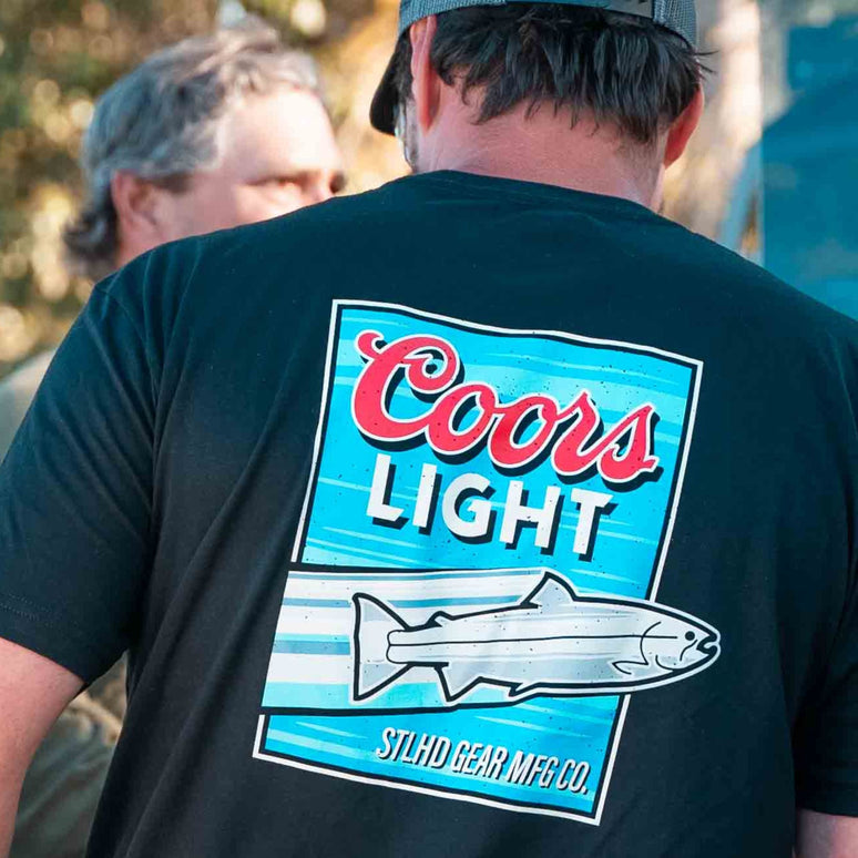 coors light fishing pole for sale STLHD Men’s X Coors Light Throwback Tee M