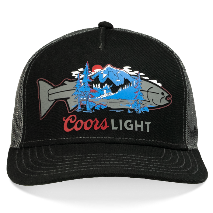 STLHD X Coors Light Blue Mountains Trucker
