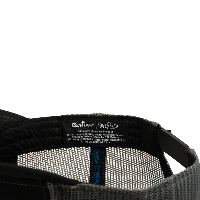 STLHD X Coors Light Blue Mountains Trucker