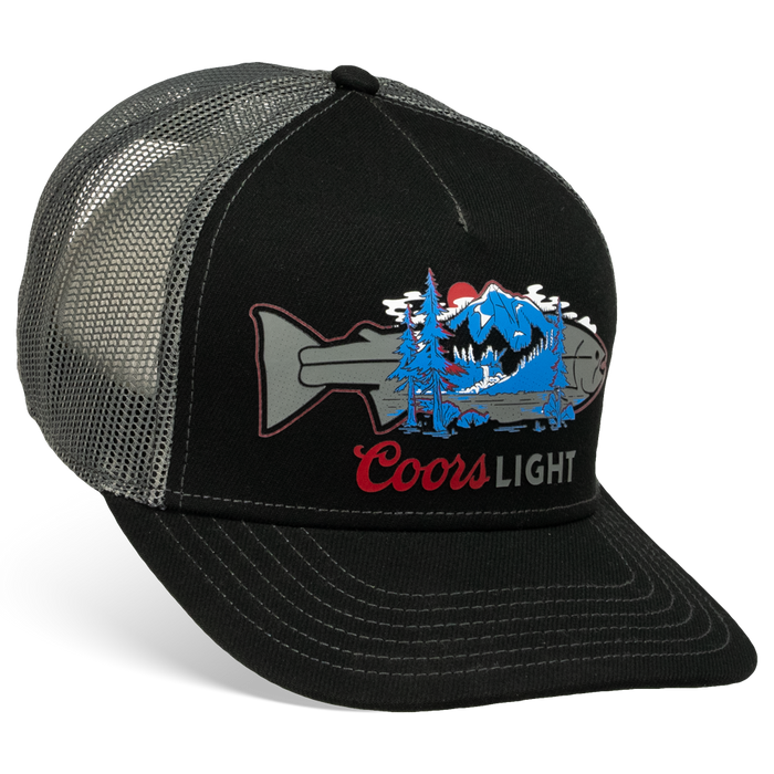 STLHD X Coors Light Blue Mountains Trucker