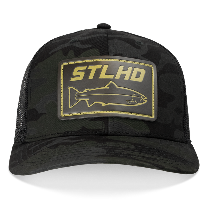 STLHD Black Ops Multicam Snapback Trucker Hat