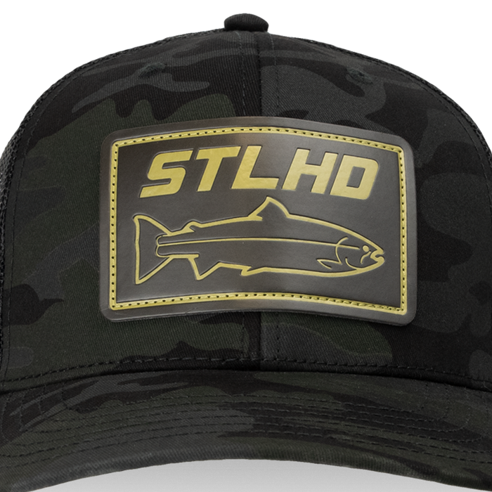 STLHD Black Ops Multicam Snapback Trucker Hat