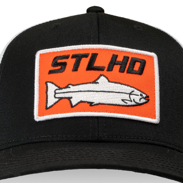 STLHD Standard White & Black Trucker Hat