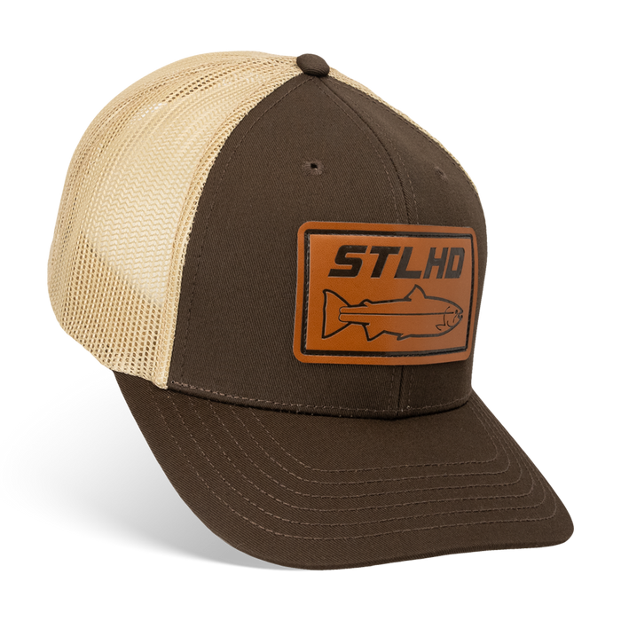 STLHD Steelhide Brown/Khaki Hat