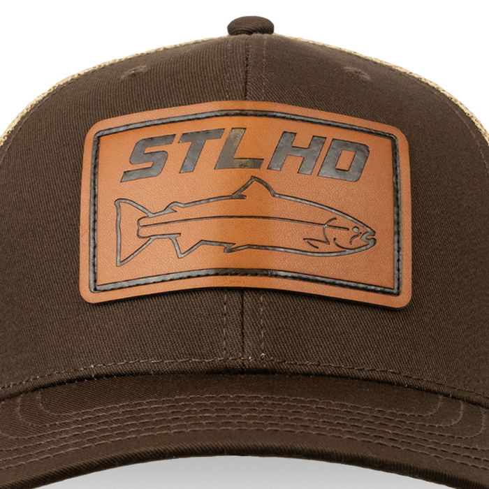 STLHD Steelhide Brown/Khaki Hat