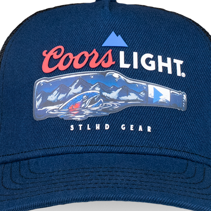 STLHD X Coors Light Bottlescape Trucker