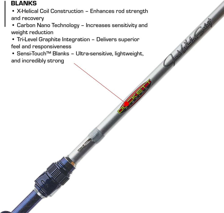 Duckett Fishing Jacob Wheeler Select Casting Rod