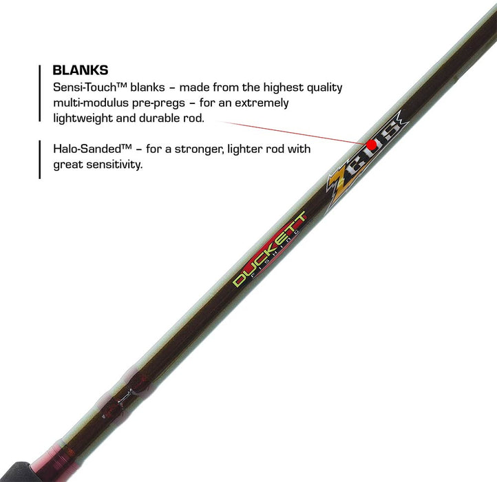 Duckett Fishing Zeus Series Spinning Rods