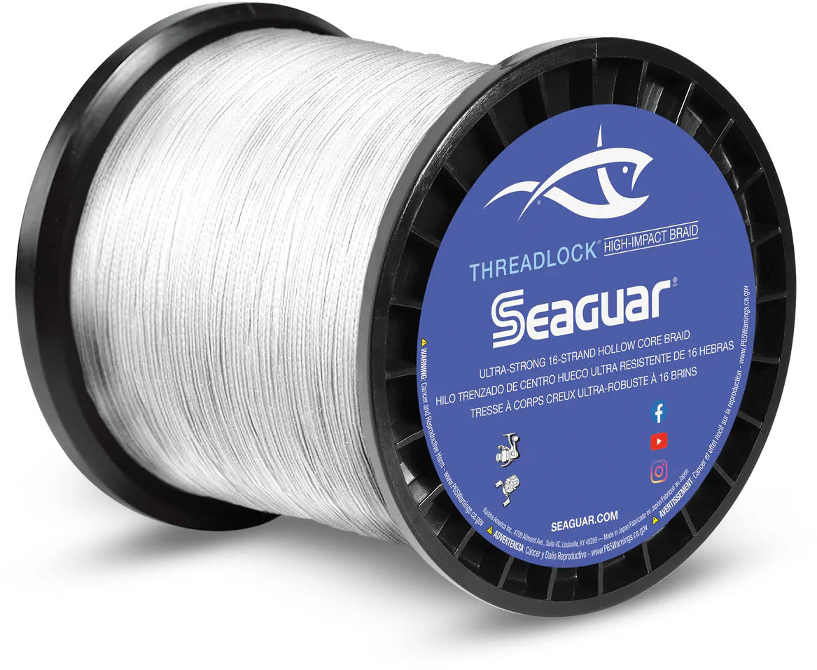 Seaguar Threadlock Braided Fishing Line White 600 Yards — Discount Tackle