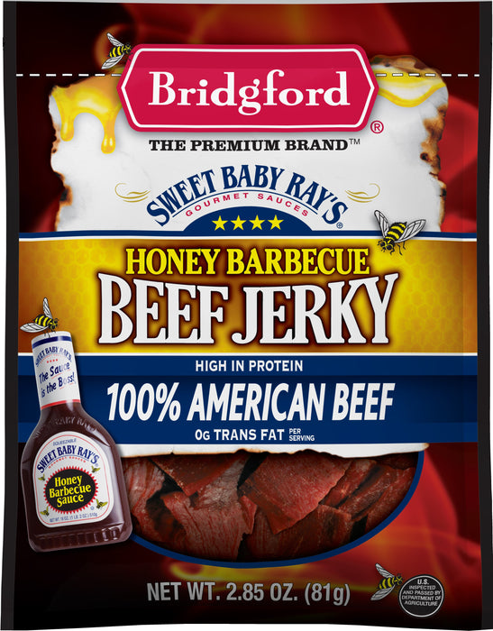 Bridgford Sweet Baby Rays Beef Jerky 2.85 oz