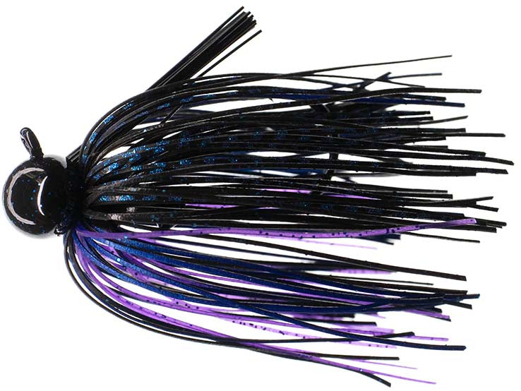 dark sweeper fishing lure Bottom Jig - 2oz Bottom Sweeper Jigs are built to withstand the rigors and punishment of some of the hardest fighting fish from the fertile back bays to deep dropping offshore structure Dirty Jigs Tour Level Skirted