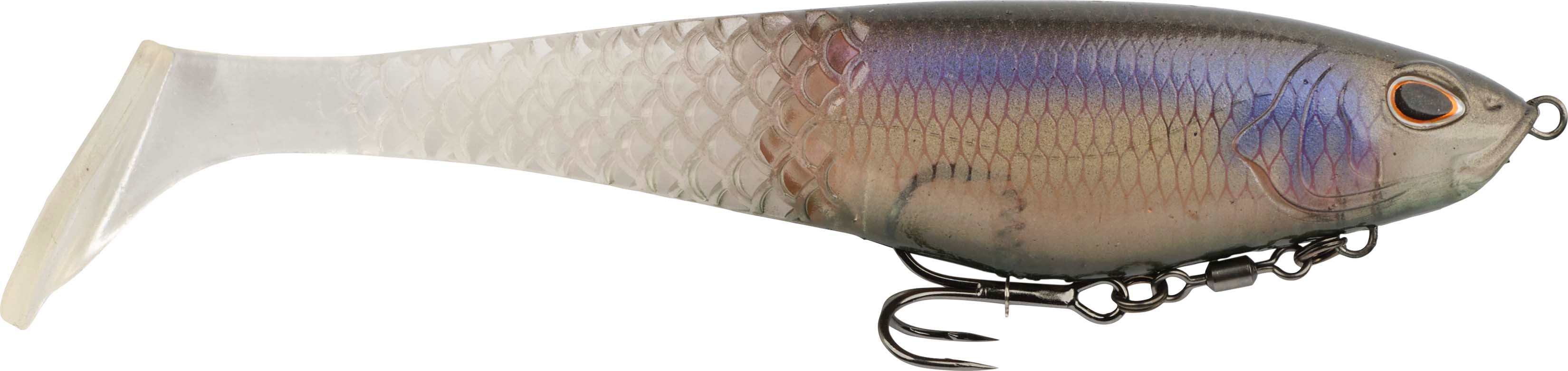 berkley fishing cull shad PowerBait CullShad-HD Rainbow Trout-8" At 6 and 34gr Berkley PowerBait CullShad-HD Yellow Perch-6"