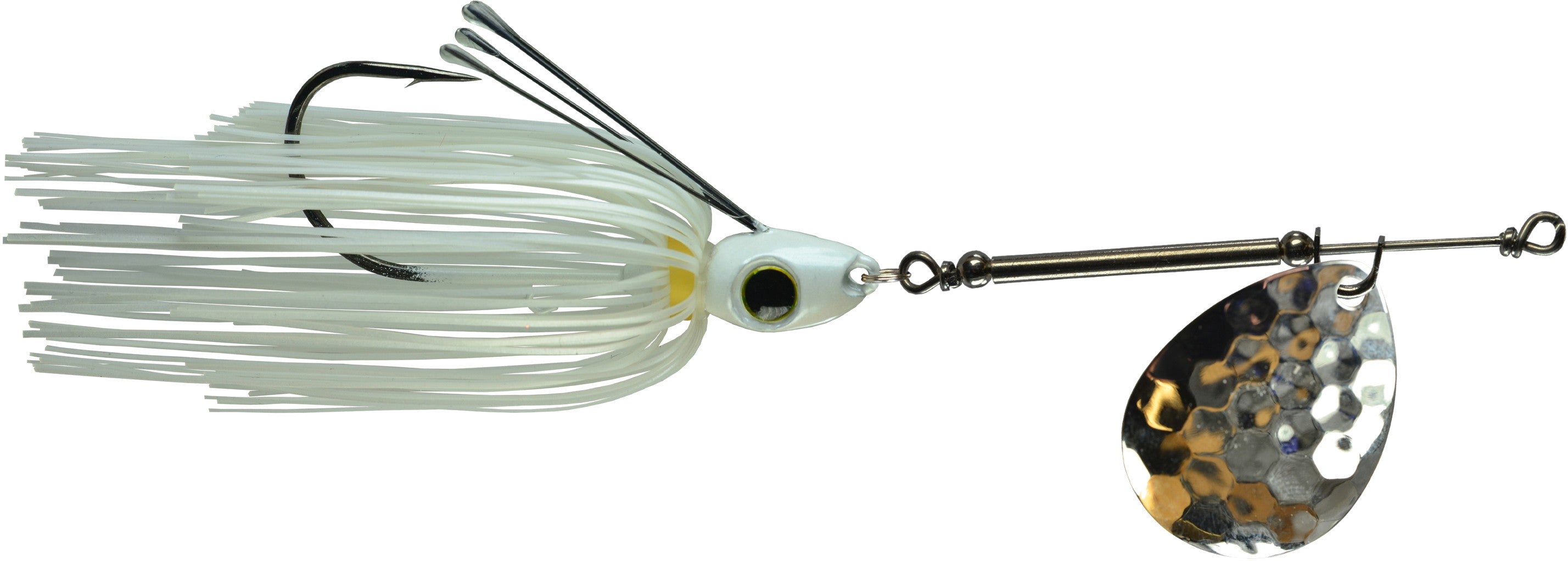 Picasso All-Terrain Weedless Inline White Pearl/Nickel / 1/2oz Picasso All-Terrain Weedless Inline White Pearl/Nickel / 1/2oz