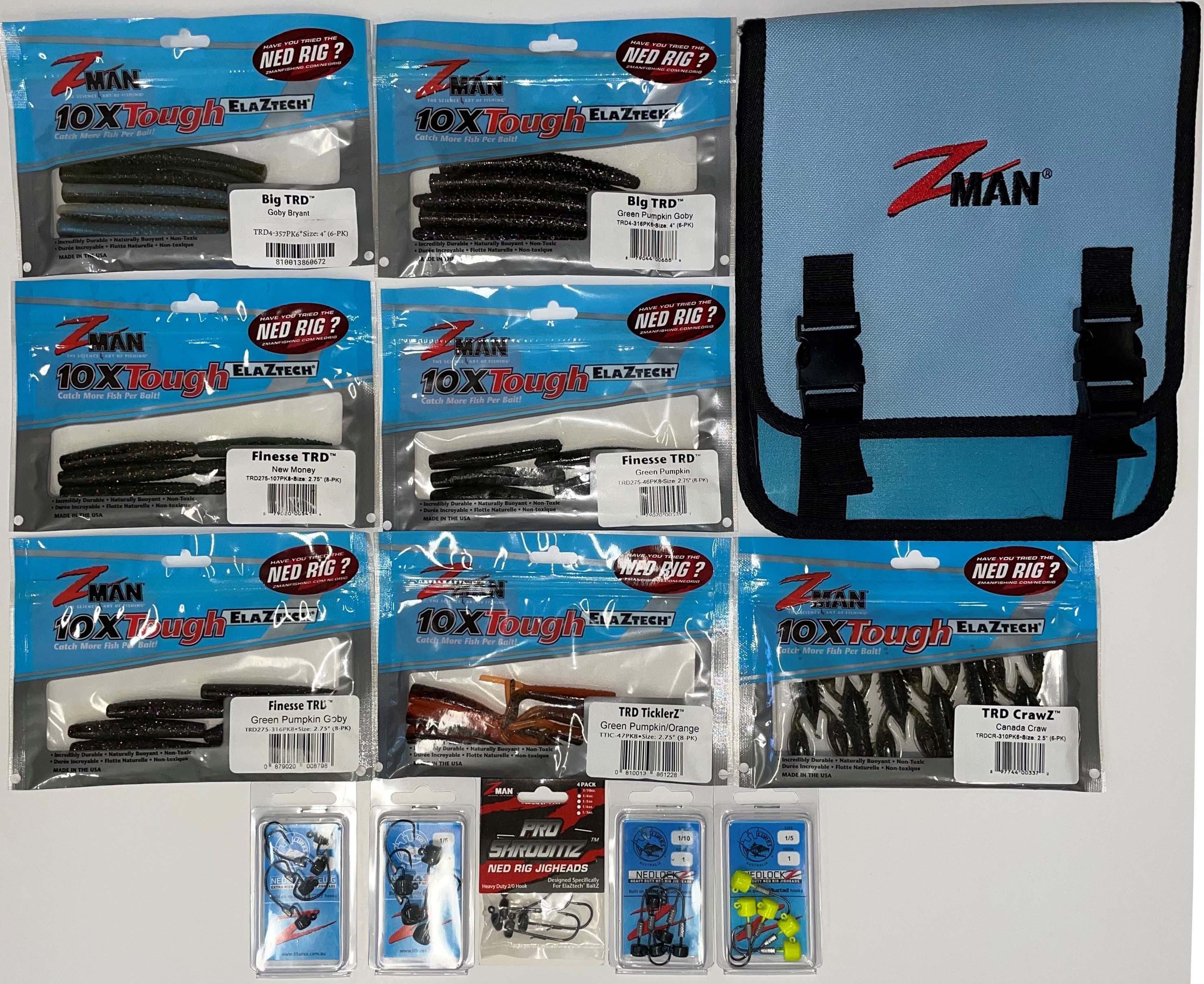 Rig Rods Set Z-Man Pro Essentials Ned Rig Kit - Fishing Rods, Bait & Tackle Gear ...