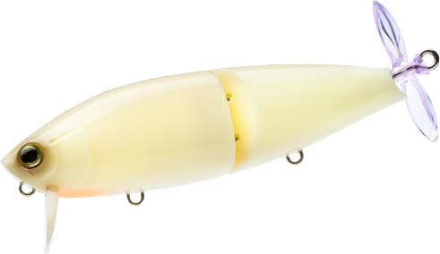 The 3DB wake prop is becoming a must have lure in your tackle box. It's a  single-jointed hard bait that has the combined action of a wa