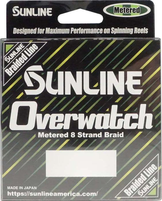 Sunline Overwatch Metered Braid - Green