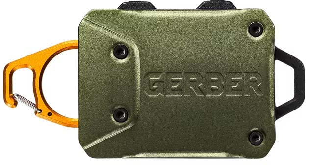 Gerber Defender Rail Mount Tether - Green & Orange