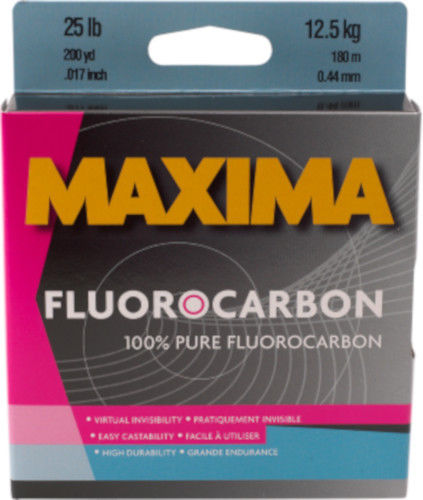Maxima Fluorocarbon One Shot Spool 200 Yards