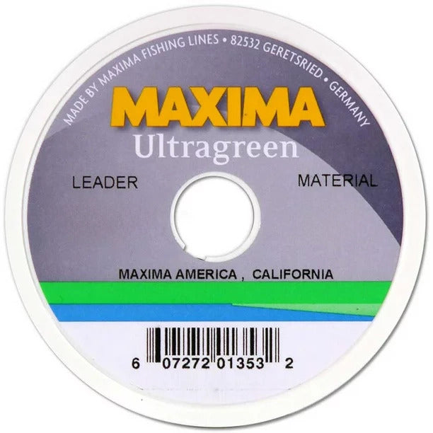 Maxima Ultragreen Copolymer Monofilament Leader Wheel