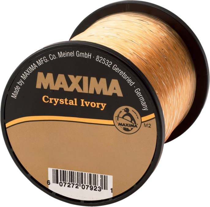 crystal braided fishing line Maxima Crystal Ivory