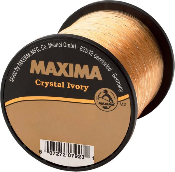 Maxima Crystal Ivory 15 lb Fishing Line, Beige