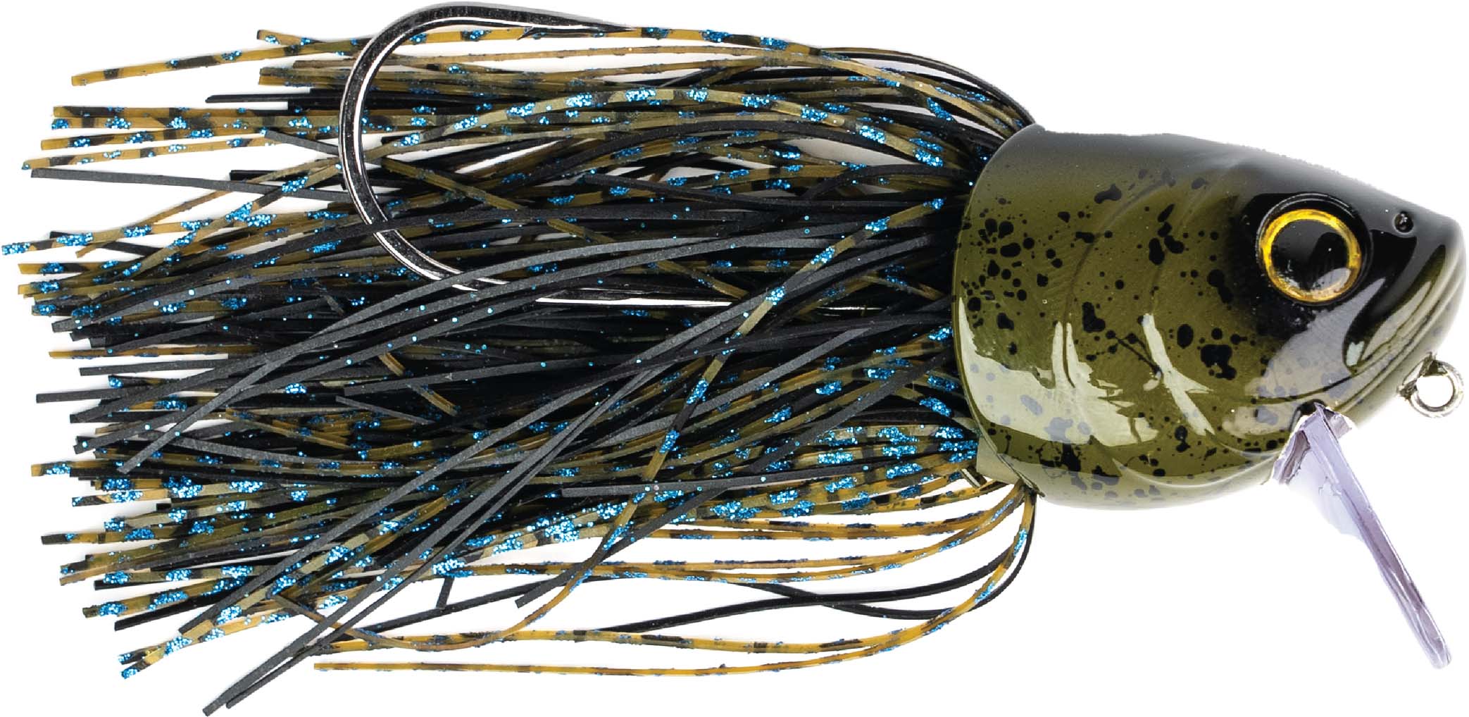 fish quicker to strike moving lure vs jig G-Ratt Fighting Fish, Chatreuse Shad, 3/4 Oz, 4"