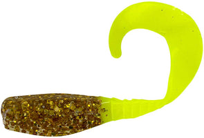 Big Bite Baits Curly Tail Crappie Minnr Soft Plastic - 10 Pack