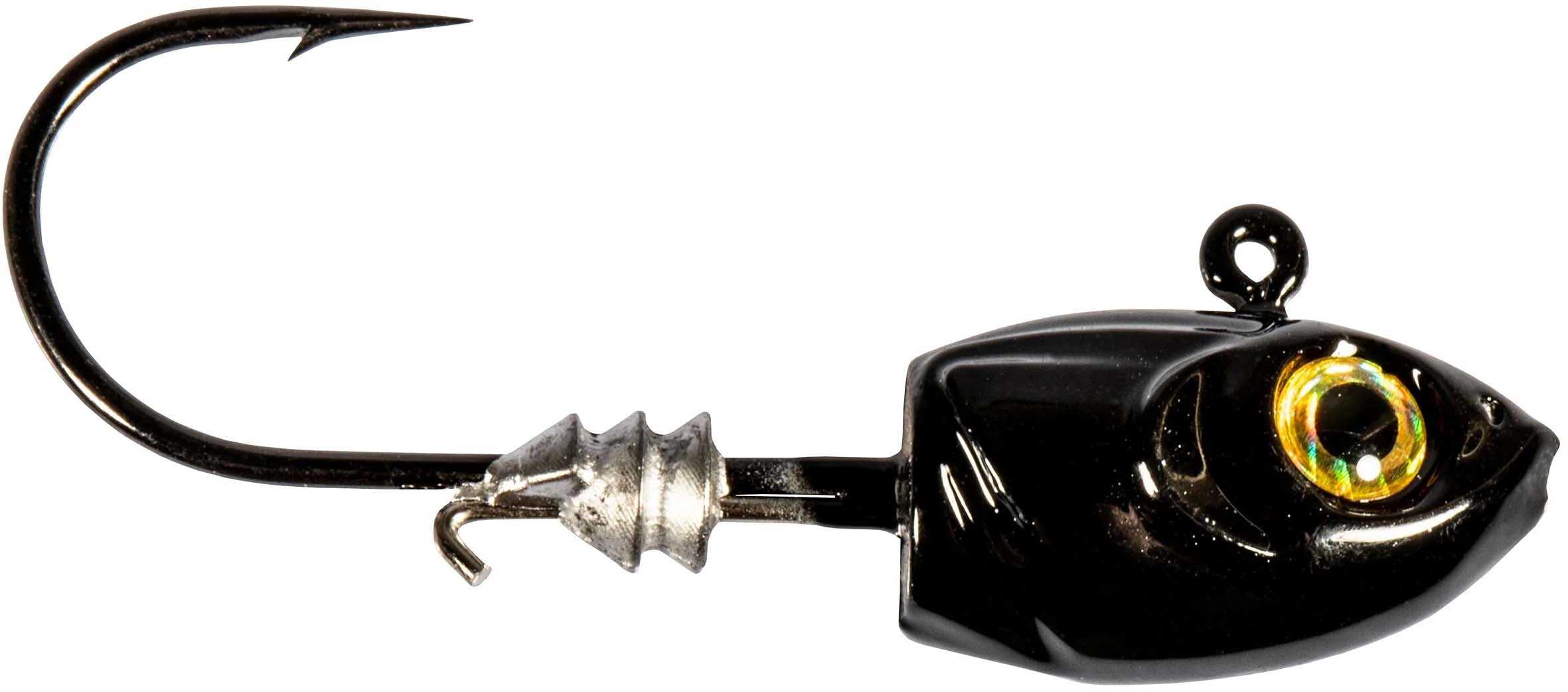 Z-Man Shakey Head Jigheads - Choose Your Size & Color, 3 Pack, Perfect For Finesse Fishing