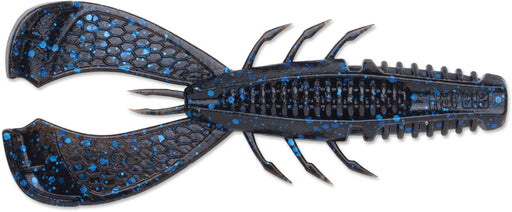 Rapala Crush City Cleanup Craw 3.5 Inch - 7 Pack - Black Blue Flake