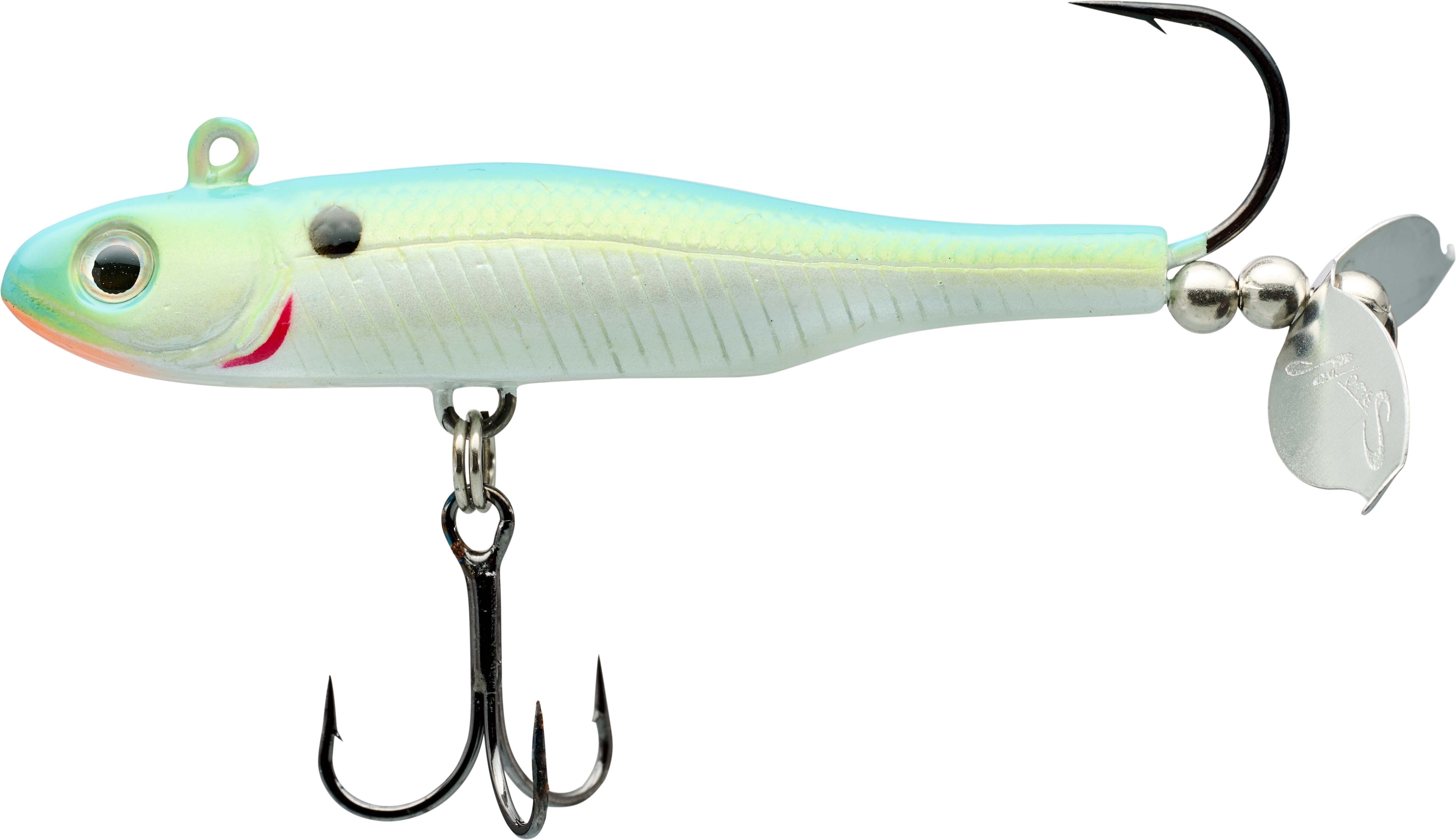 bass pro shops lure wrap Nories Wrapping Minnow Prop Bait Sprayed Metal Grass / 10 g