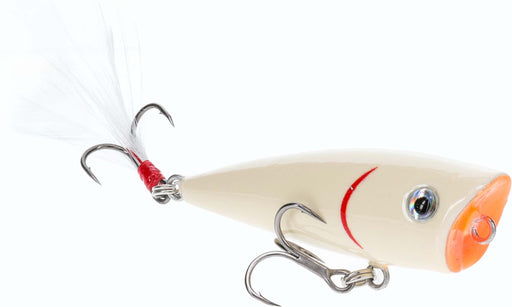 Strike King Bitsy Splash Topwater Popper - Bone